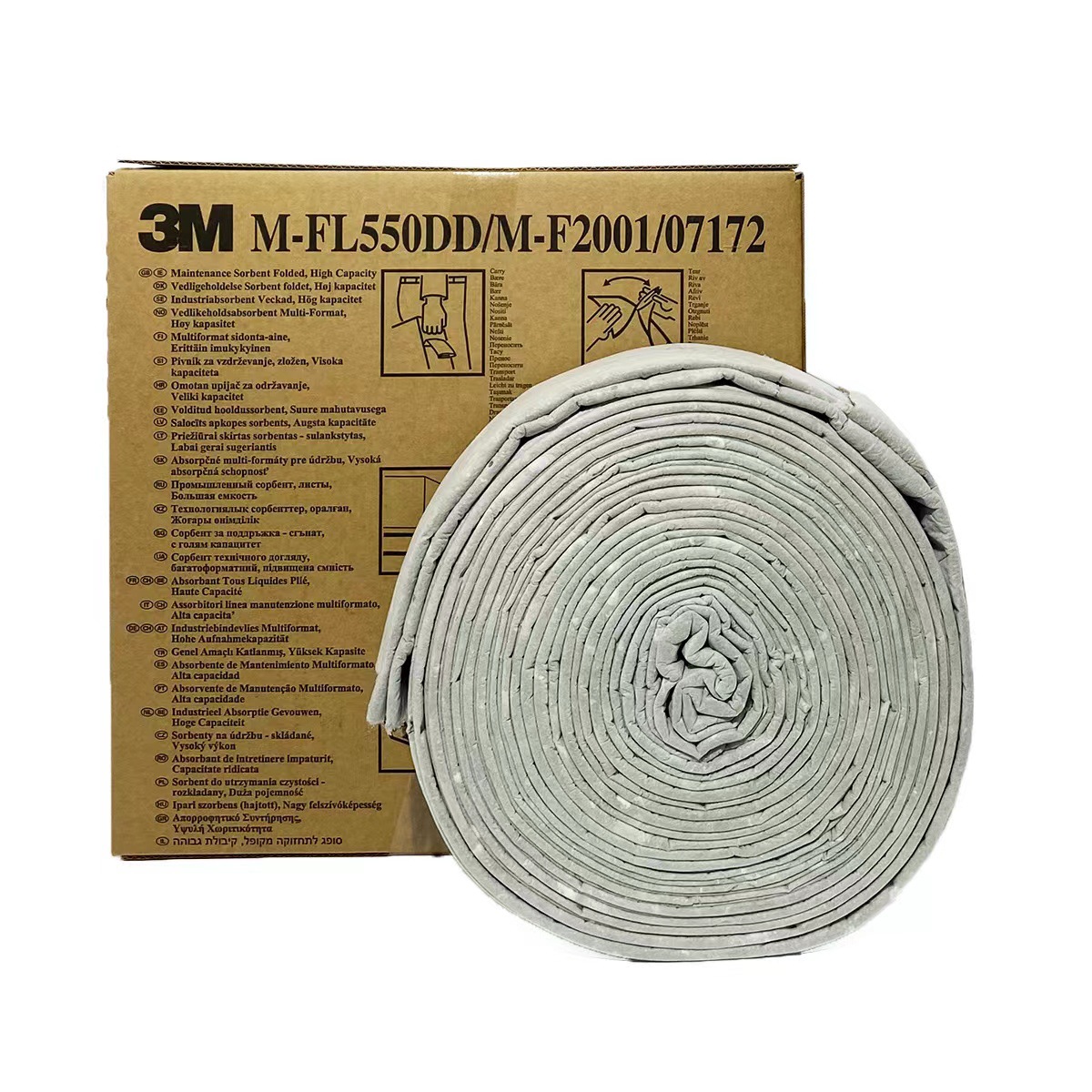 3M M-FL550DD折疊式維修保養型吸收棉