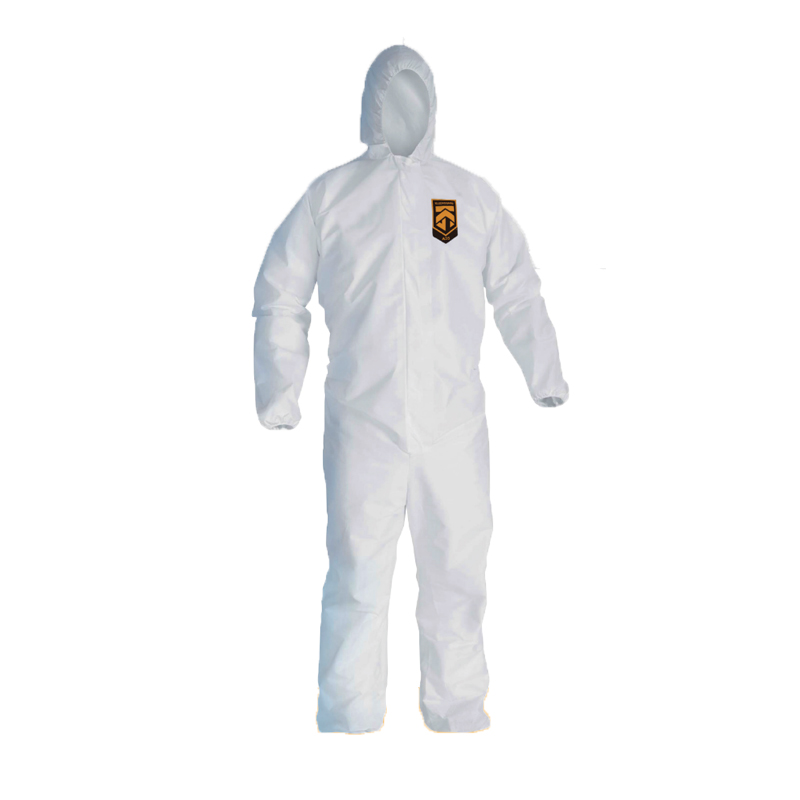 金佰利38941-04 KLEENGUARD勁衛A35白色帶帽連體防護服XXL