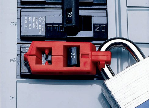 Brady貝迪65688 120V卡扣式斷路器鎖