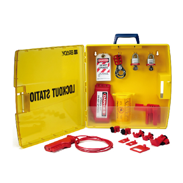 Brady貝迪105940便攜式電氣鎖具箱