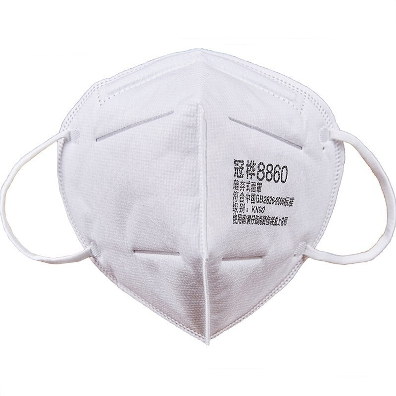 冠樺8860折疊耳帶式KN90防塵口罩