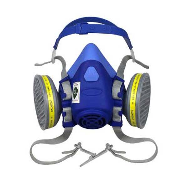 百安達FC3311硅膠雙濾盒過濾式防毒面具