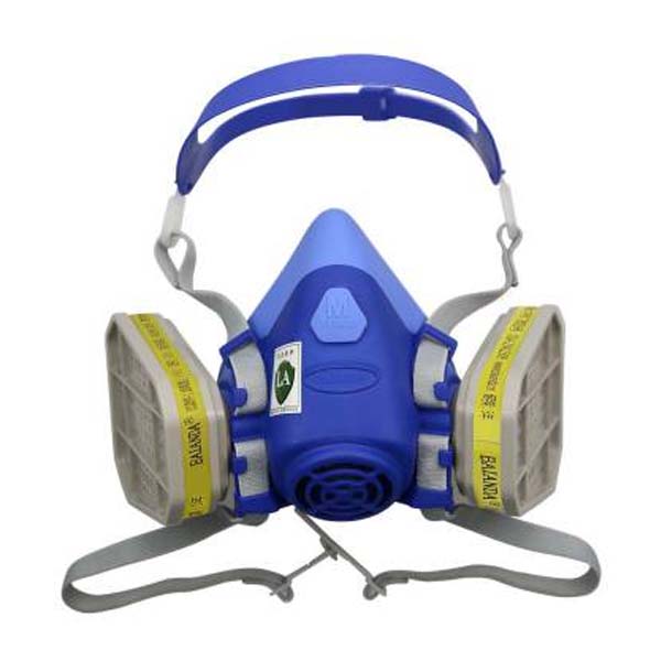 百安達(dá)FC3315硅膠雙濾盒過(guò)濾式防毒面具