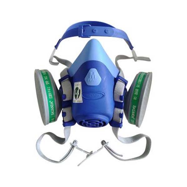 百安達FC3411硅膠雙濾盒過濾式防毒面具