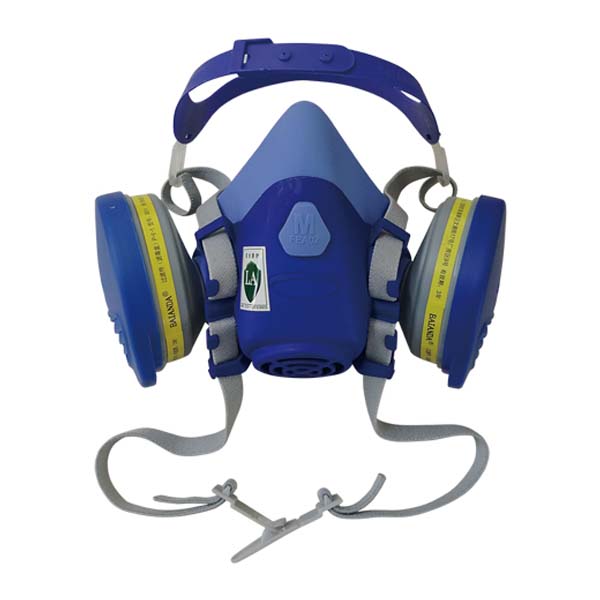 百安達FC33352硅膠雙濾盒過濾式防毒面具