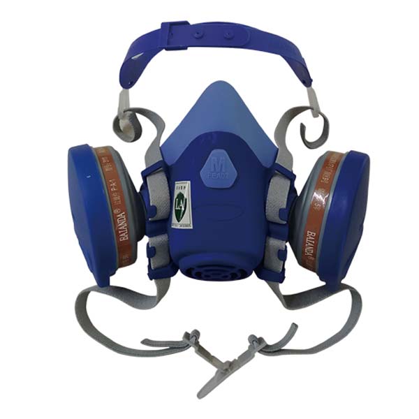 百安達FC31351硅膠雙濾盒過濾式防毒面具