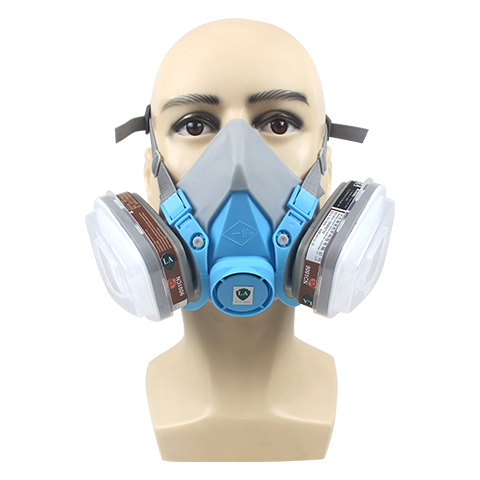 一護雙盒A-3型橡膠雙濾盒過濾式防毒面具