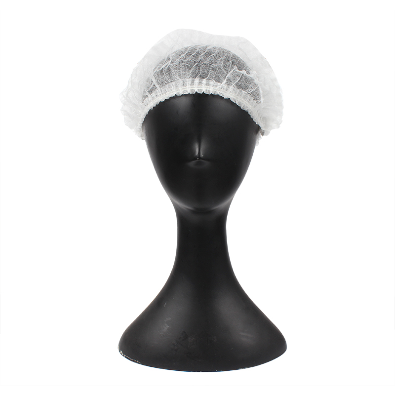 愛馬斯40048W-19BL無紡布白色一次性條形帽