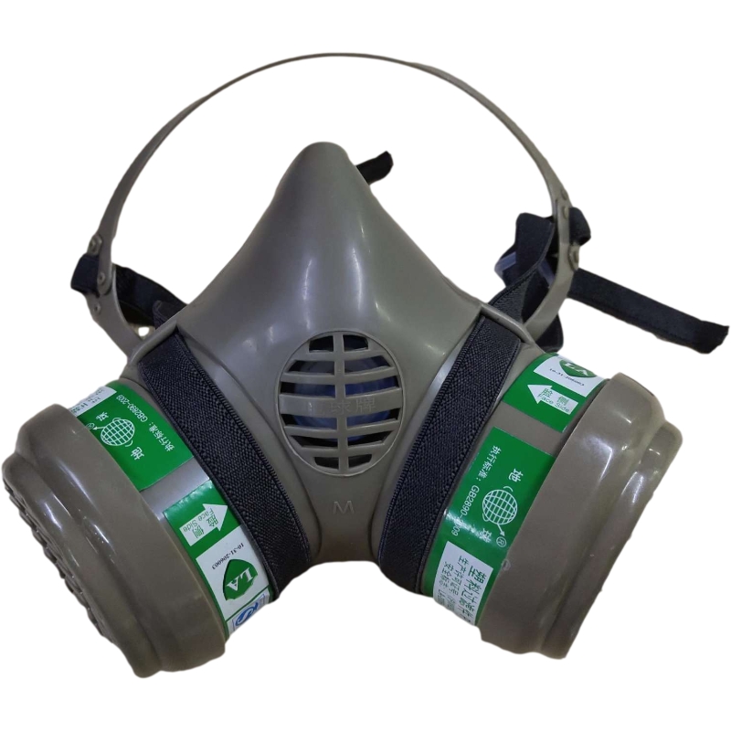 地球2588-4橡膠半面具防毒面具
