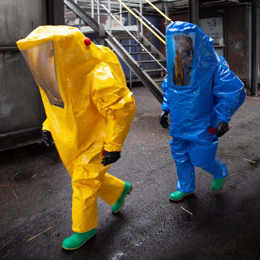 羿科60500404 GTL防飛濺重型防護服