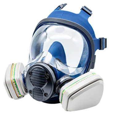 高瑪1608-A自吸過(guò)濾式雙濾盒全面罩防毒面具