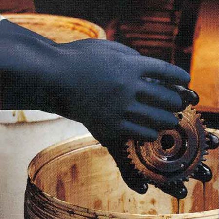 羿科60600701 NP-F-07防化氯丁橡膠手套