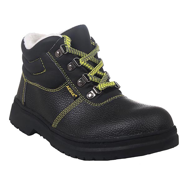 羿科60725130中幫防水防油防滑保暖安全鞋