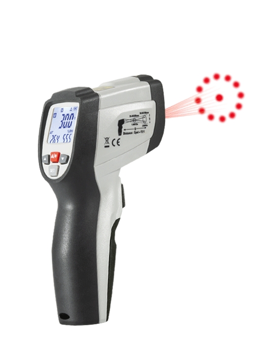 華盛昌DT-8870工業(yè)環(huán)形激光紅外線測溫儀