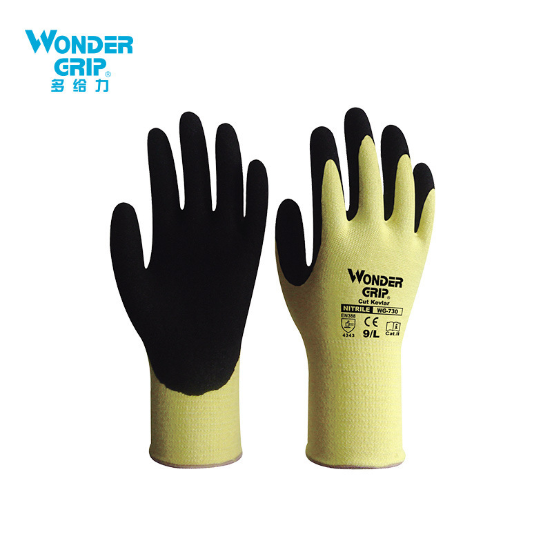 多給力WG-730耐磨防滑三級防割手套