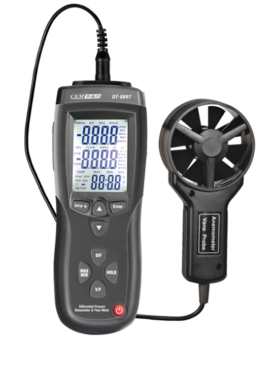 華盛昌DT-8897多功能便攜手持式風速儀