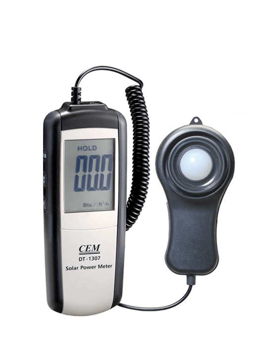 華盛昌DT-1307太陽能照度計
