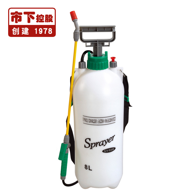 市下SX-CS8 8L手動肩負壓縮式噴霧器