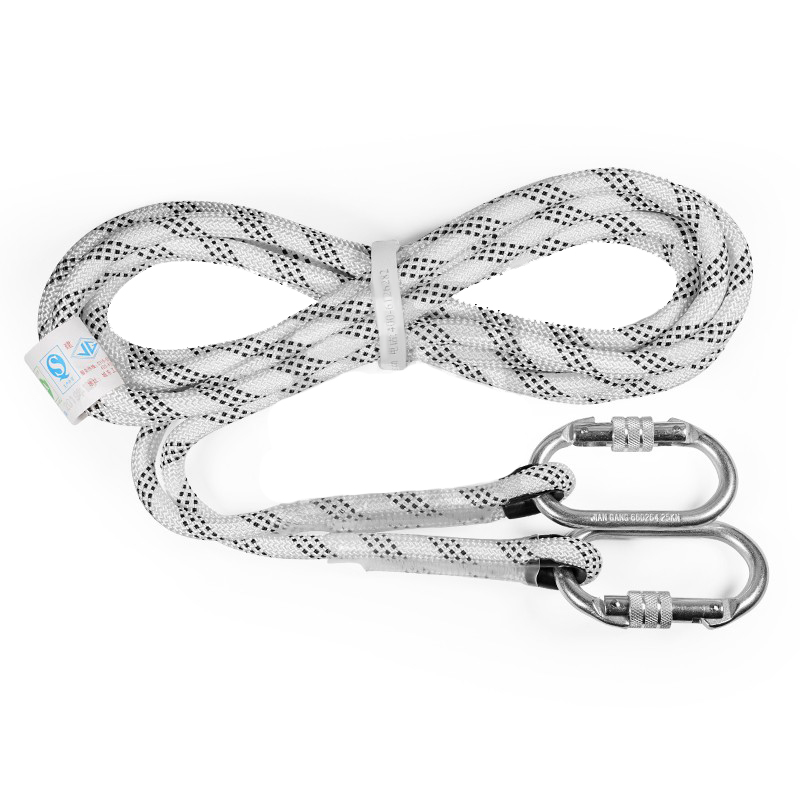 建鋼18mm滌綸雙小鉤安全繩 建鋼18mm滌綸雙小鉤安全繩