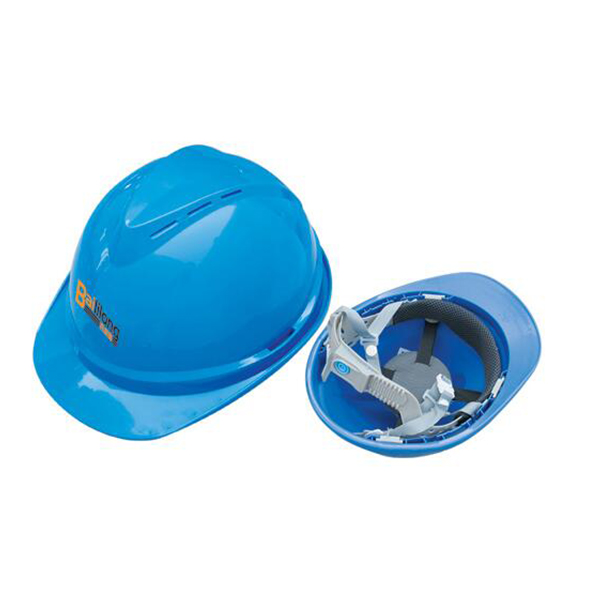 桉葉BLL-2帶透氣孔藍色安全帽