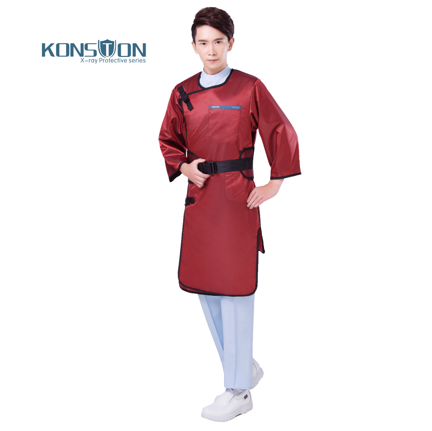 康仕盾LF003B連體雙面式長袖無鉛鉛衣