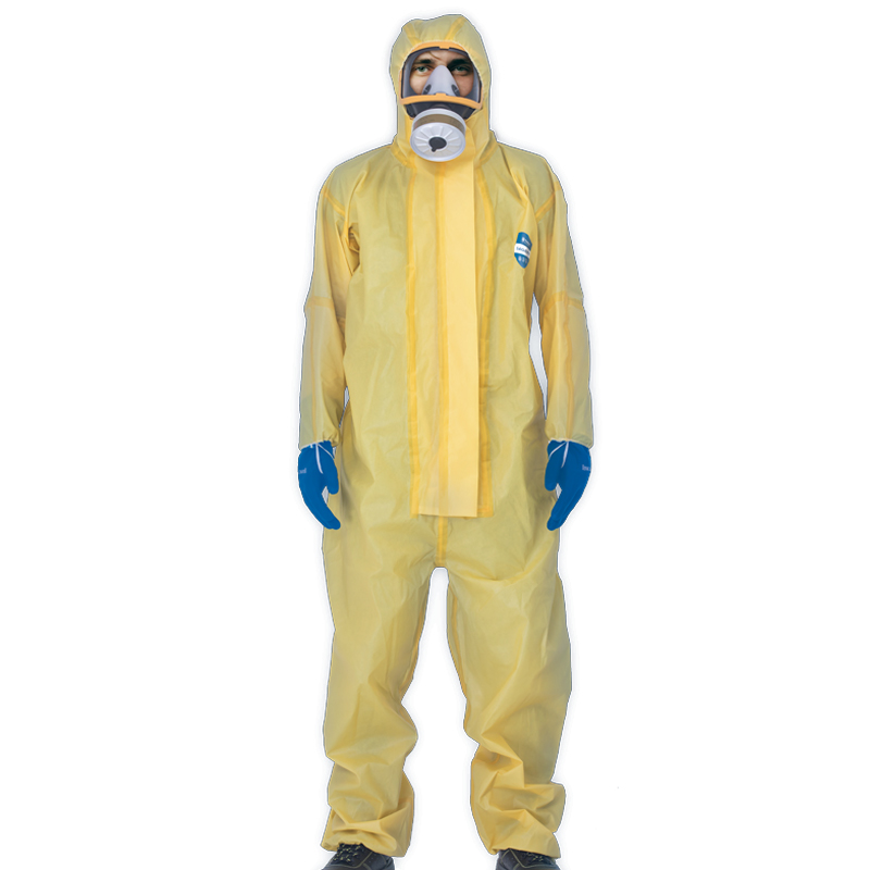 瑞氪維爾RW8125中型黃色連體防護(hù)服