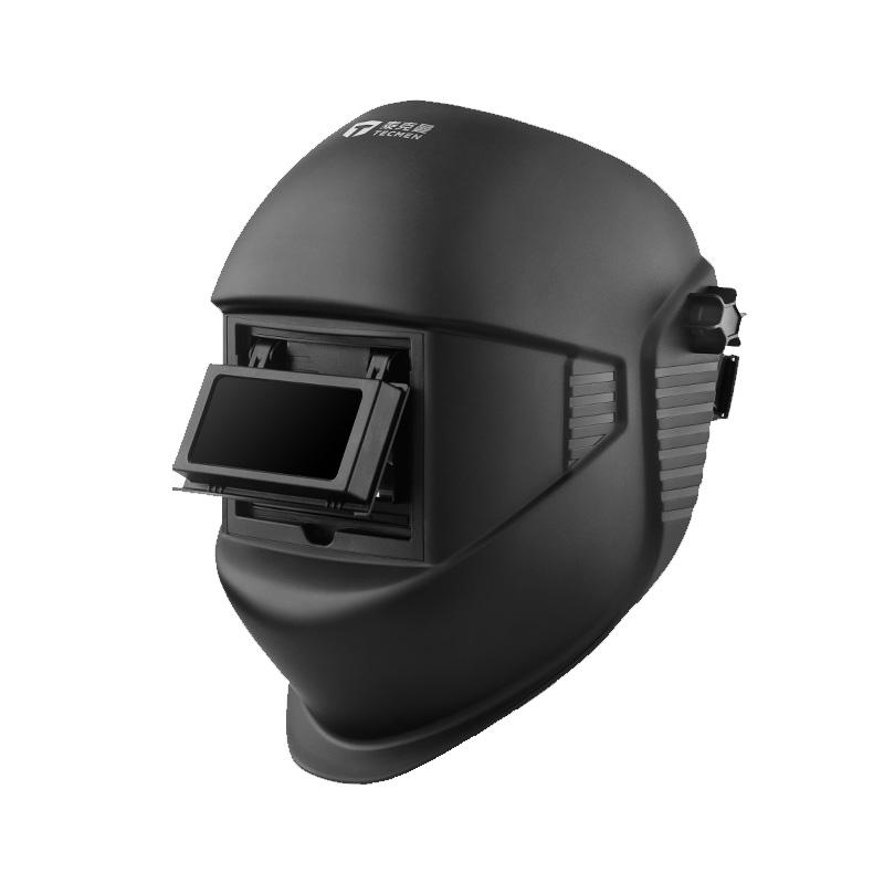 泰克曼110A黑玻璃翻蓋焊接面罩