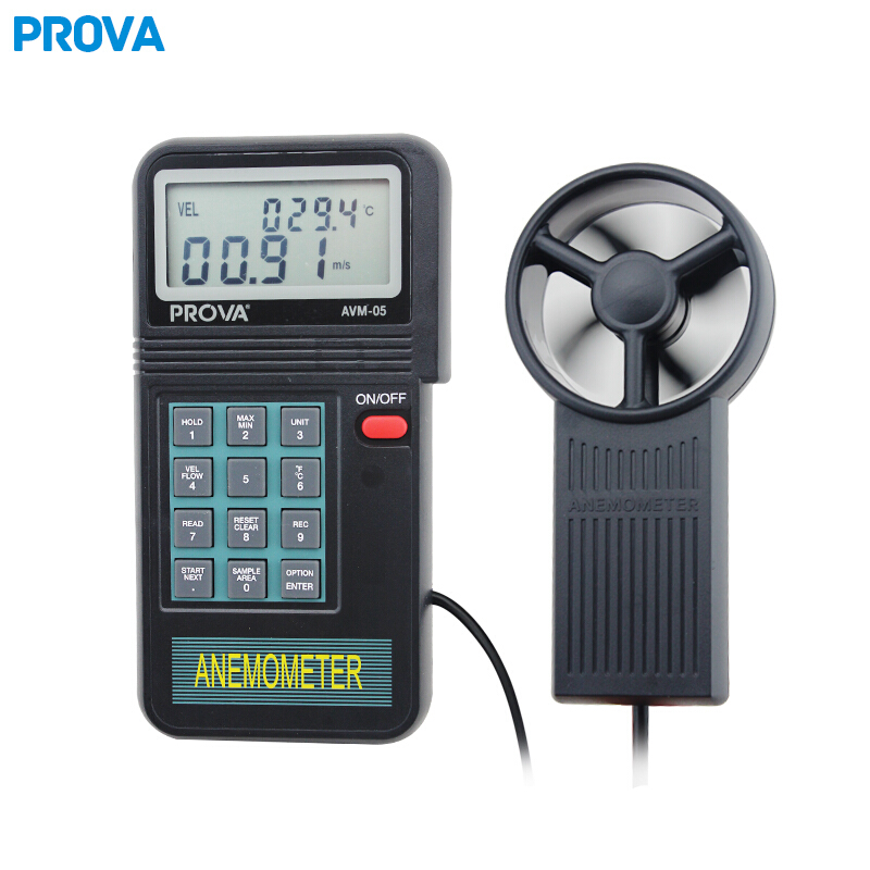 臺(tái)灣泰仕AVM-05記憶式風(fēng)速計(jì)溫度計(jì)