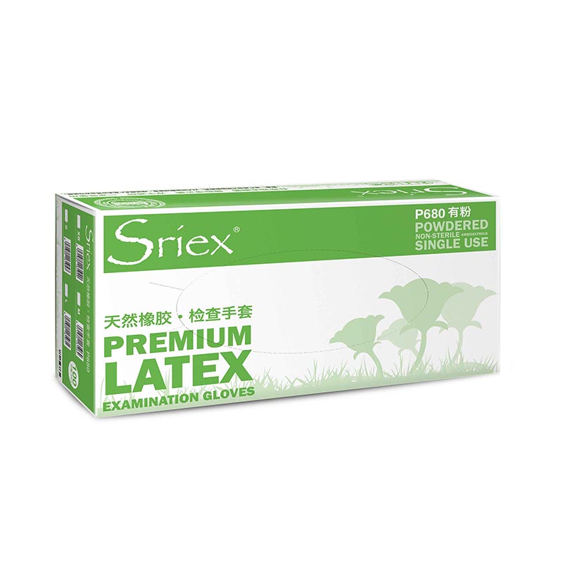 施?？礢riex P680天然乳膠檢查手套