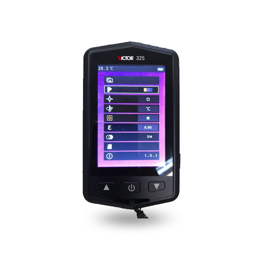 勝利儀器325熱像卡片機紅外熱成像儀