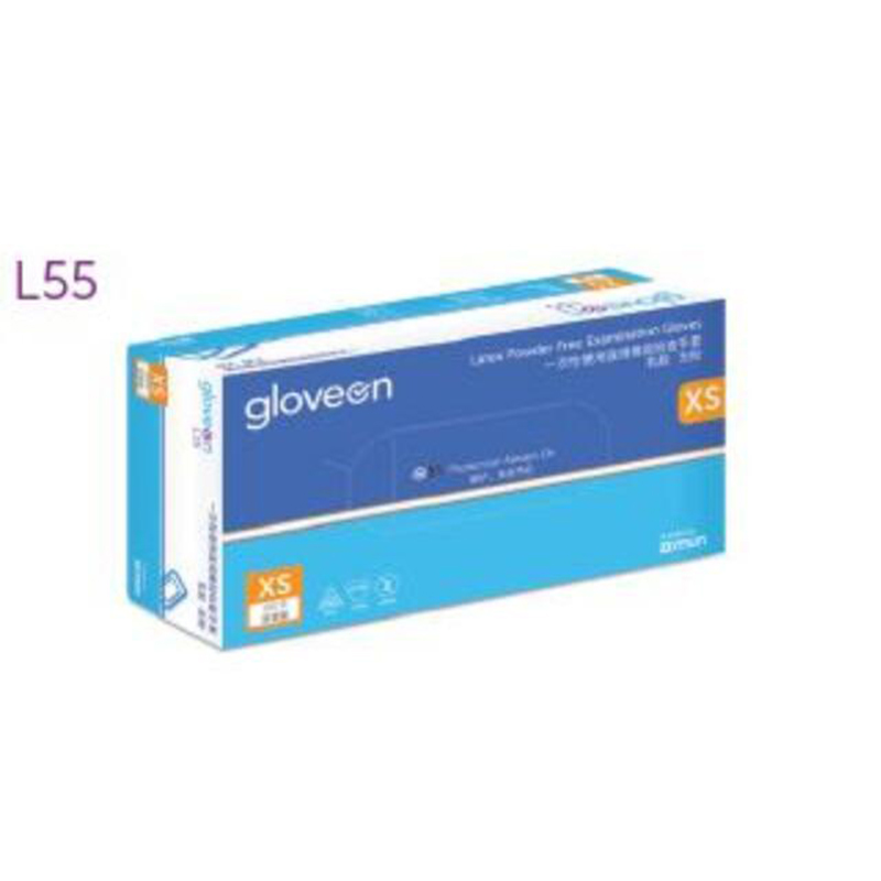 格拉文L55一次性無粉乳膠醫用檢查手套
