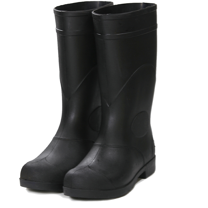 安全牌ZY002黑色高筒耐油防化安全靴