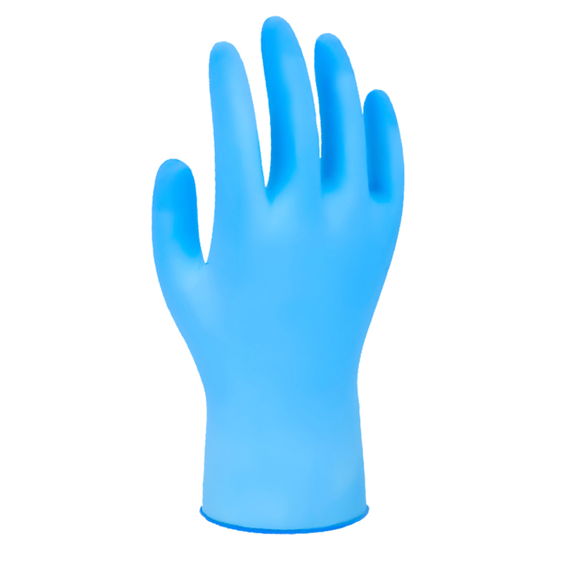 恒輝NIX002藍色一次性丁腈手套