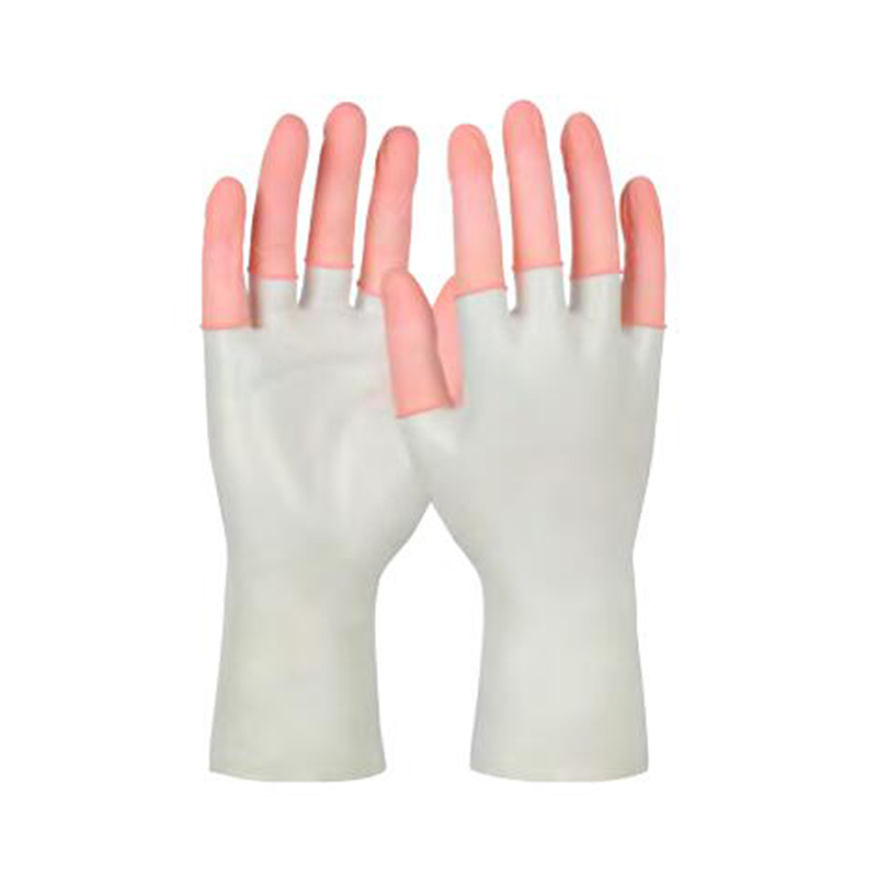 PIP 7C粉色乳膠一次性手指套