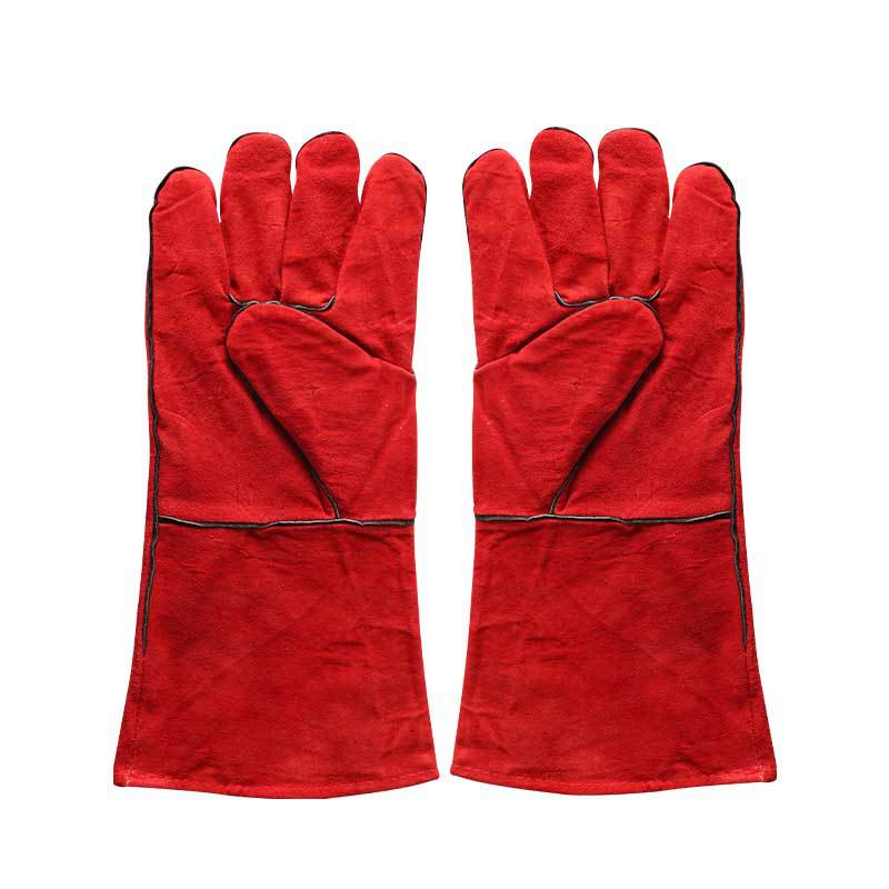 漢盾HD-DR2023加強牛皮耐磨耐高溫電焊手套