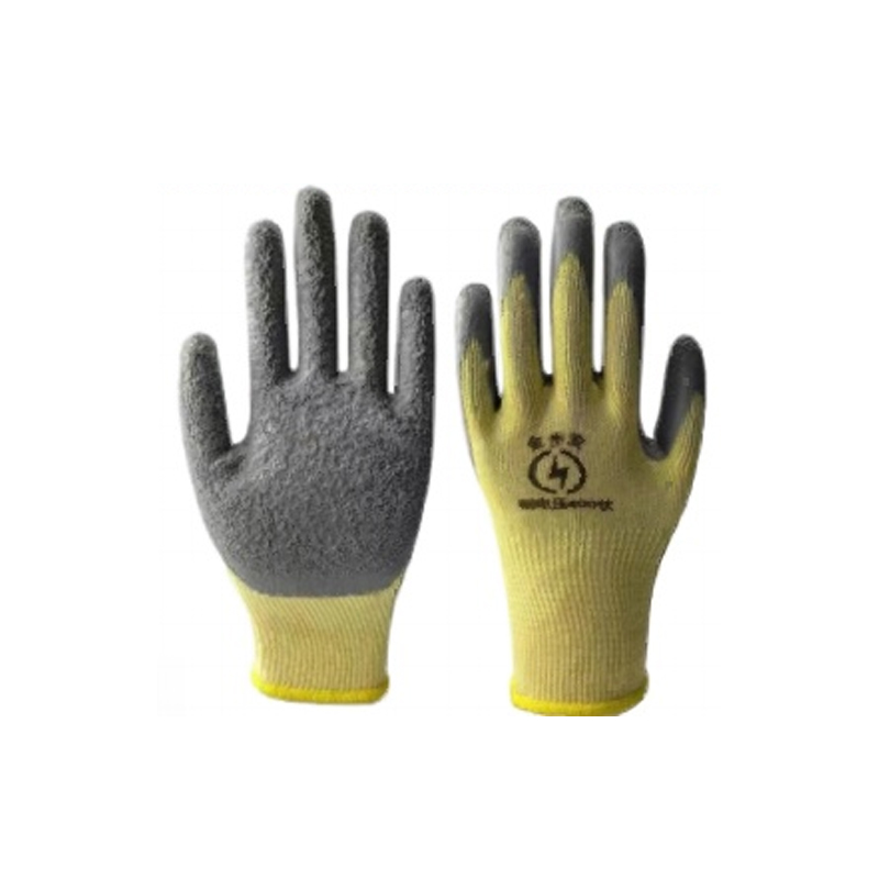 金步安橡膠涂層絕緣手套400V