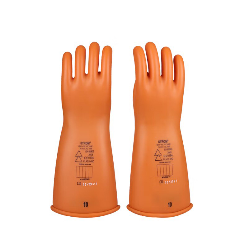 NOVAX 4LO-265/S2-410 STROM乳膠絕緣手套4級(jí)40KV