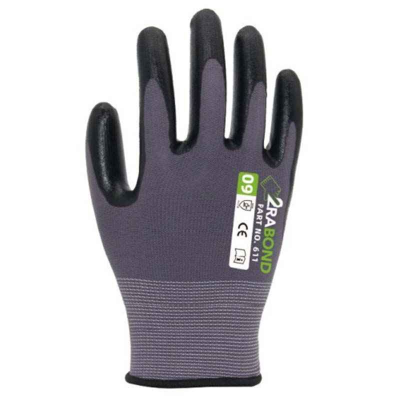 2RABOND 611丁腈光面防油防水通用手套