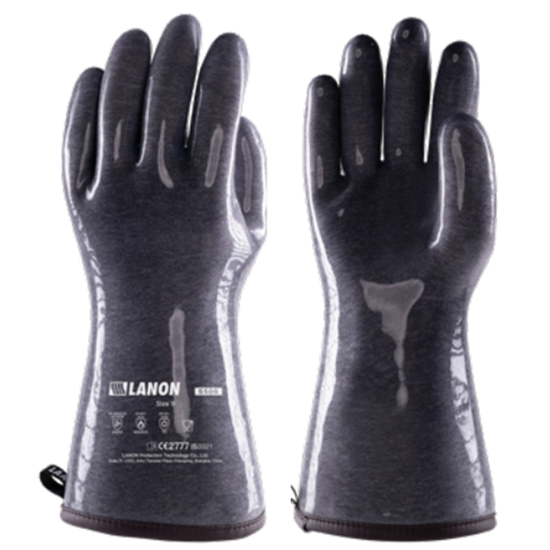 LANON蘭浪S500經濟款液態硅膠隔溫防護手套