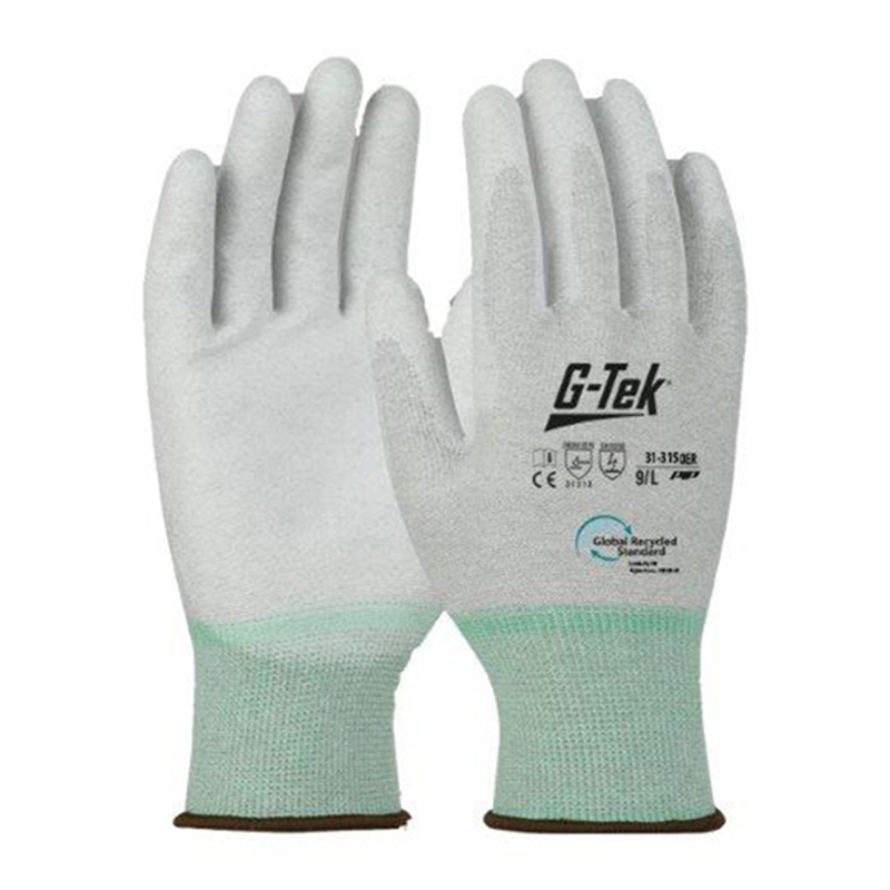 PIP 31-3150ER 13針環保紗掌浸PU防靜電手套