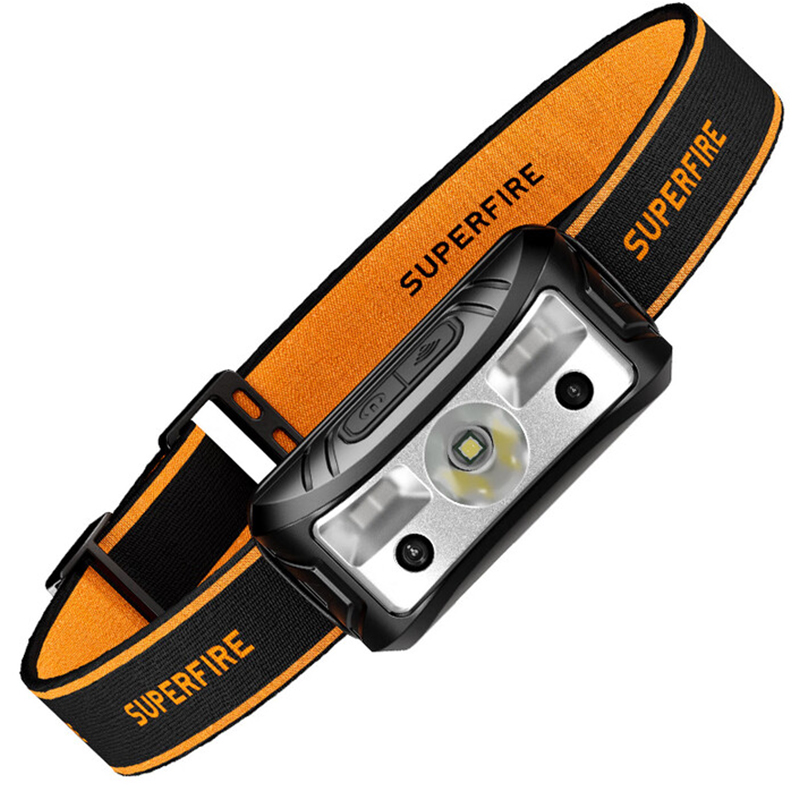 神火HL05-K三光源智能感應(yīng)頭燈