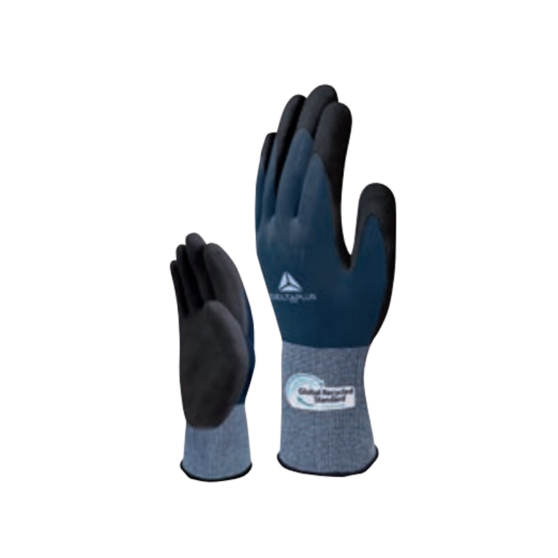 代爾塔206703 VE723GREEN丁腈涂層環(huán)保工作勞保手套