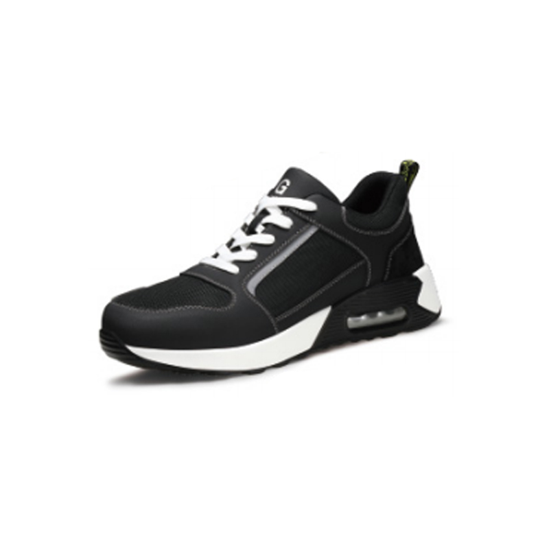 GUYISA古伊薩1132BK運(yùn)動(dòng)系列防砸防刺穿黑色款安全鞋