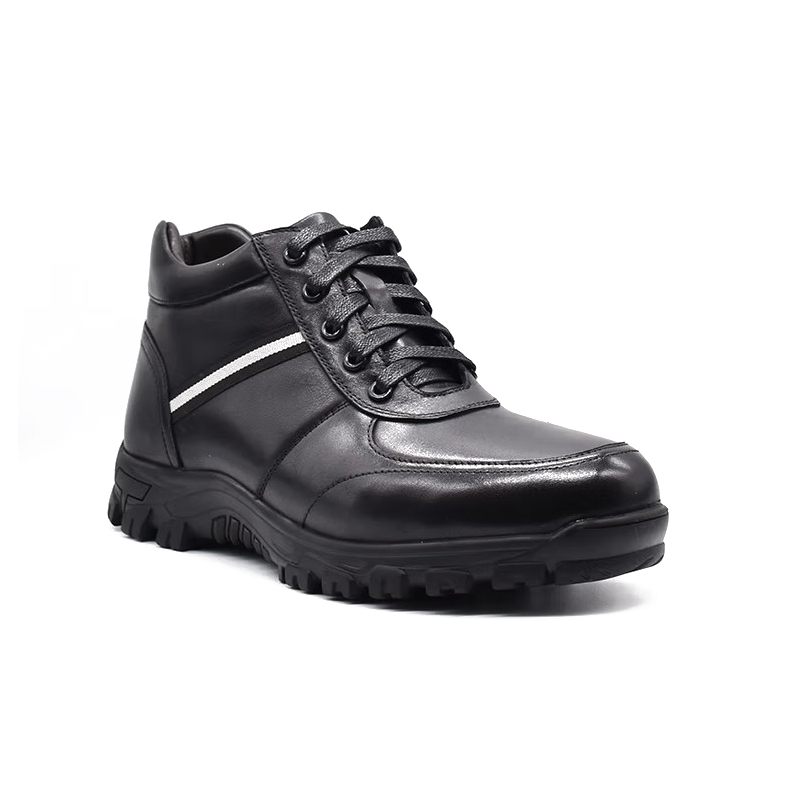 百集BJ1212黑色光面牛皮防寒電絕緣安全鞋