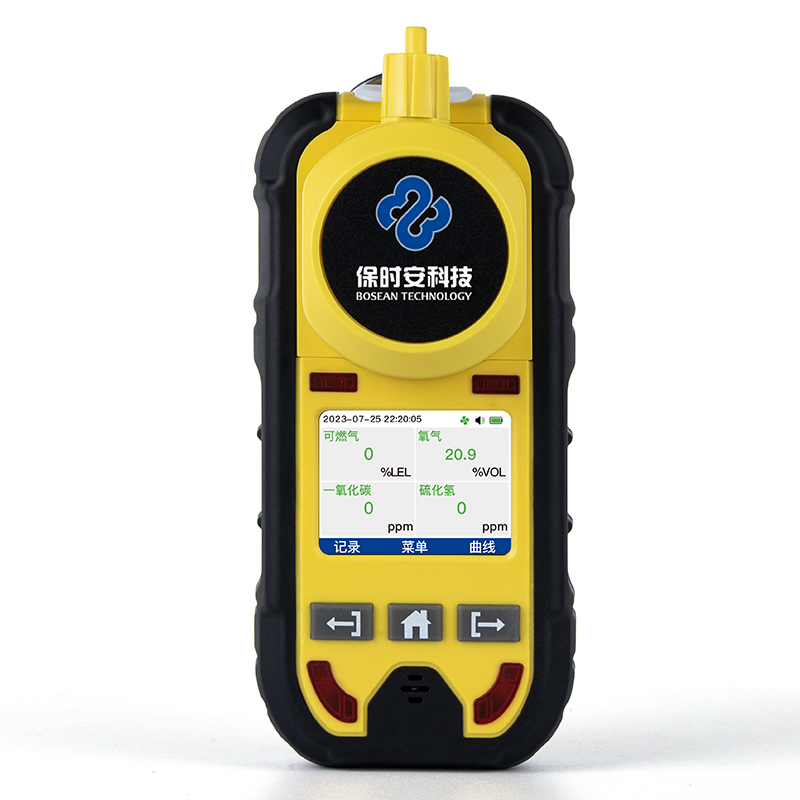 保時(shí)安BH-4M擴(kuò)散/泵吸四合一氣體檢測(cè)儀