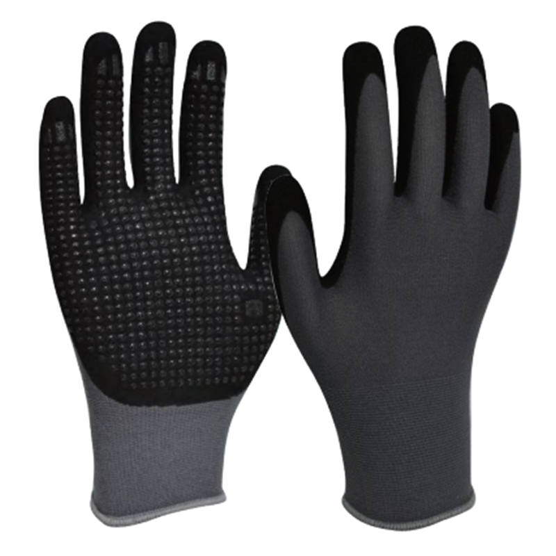 好員工N310尼龍磨砂點珠手套