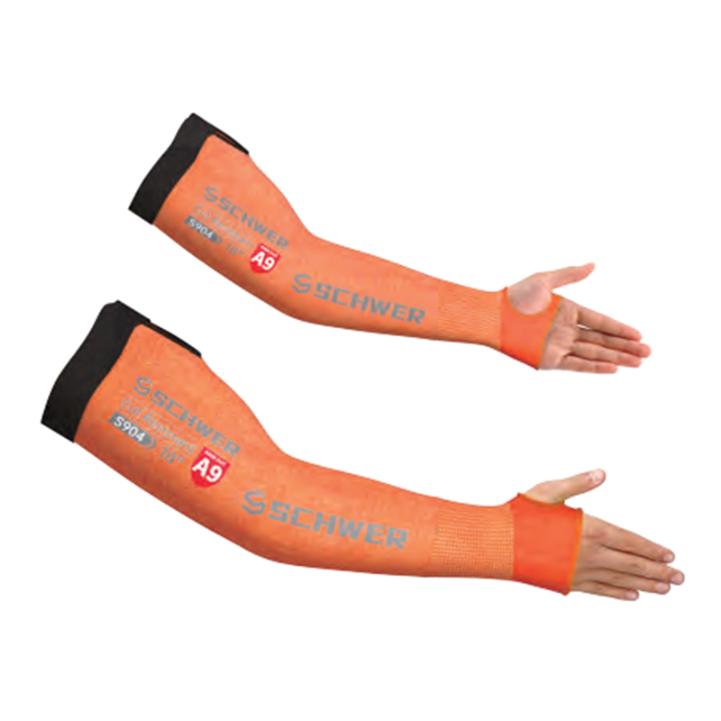 思衛(wèi)爾3330橘色18針A9級(jí)HPPE防割護(hù)臂