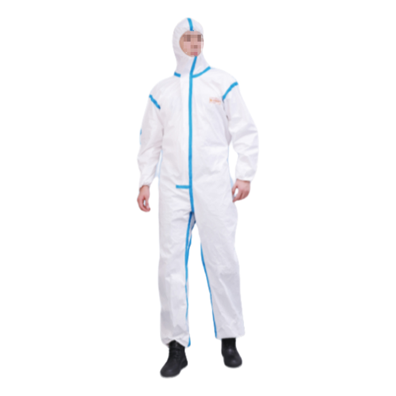 UG優(yōu)特安U6白色膠條連體防護(hù)服