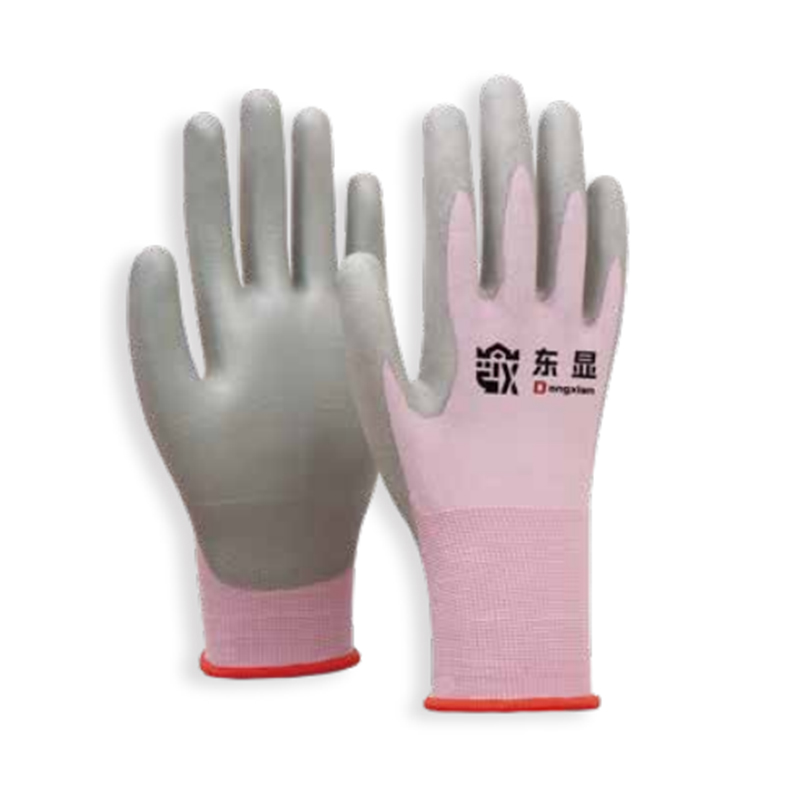 東顯21-2-001 21針PU涂層防切割手套