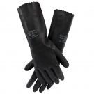 Ansell安思爾87-950  Extra內(nèi)植絨橡膠防化手套